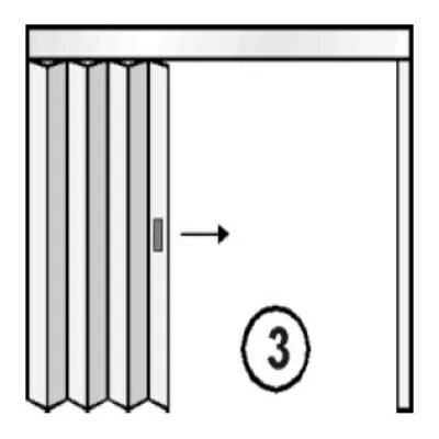 Puertas plegables - Habitat Aberturas de PVC y Aluminio - Cortinas - Toldos  - Cerramientos en PVC - Cortinas Roller - Cortinas Black Out