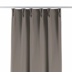 Cortina en tela blackout capri de plisado doble, confección a la medida, variedad de colores