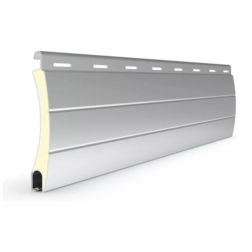 Persianas de exterior enrollables de aluminio color blanca a la medida, sistema manual o motorizado - Imagen 3