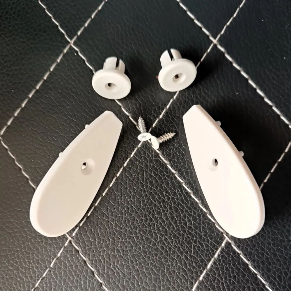 Tapa de plástico inferior para cortinas roller zebra, roller día y noche marca vertilux - Imagen 5