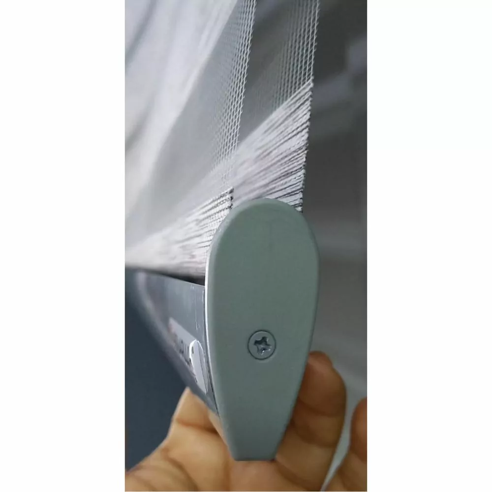 Tapa de plástico inferior para cortinas roller zebra, roller día y noche marca vertilux - Imagen 8