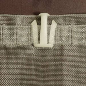 Ganchos para cortinas ripple fold color blanco - varias cantidades disponibles