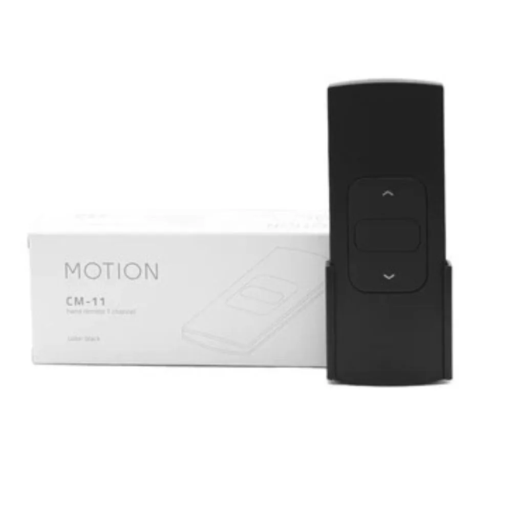 Control remoto de 1 canal marca Coulisse Motion CM-11 color negro - Imagen 3