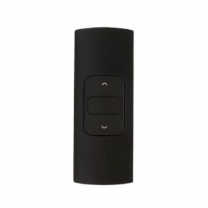Control remoto de 1 canal marca Coulisse Motion CM-11 color negro