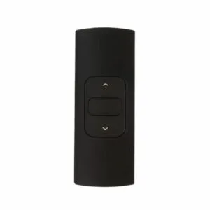 Control remoto de 1 canal marca Coulisse Motion CM-11 color negro