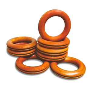 Ojales de madera acanalados para cortinas en variedad de colores y cantidades