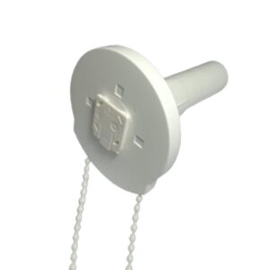 Freno mecanismo para cortinas roller marca Coulisse para tubo de 60 mm color blanco