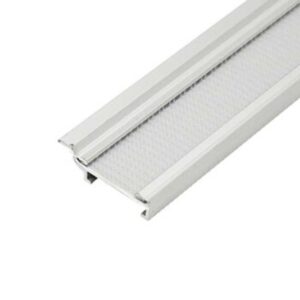 Riel de aluminio para paneles japoneses deslizantes en color blanco marca vertilux tamaño personalizado