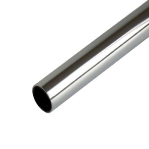 Barra para Armario Closet, cortinas, de Acero, Diámetro 25 mm Ø, Longitudes de 1 m, 1.5 m y 2 m, Resistente para Ropa Pesada, Fácil Instalación