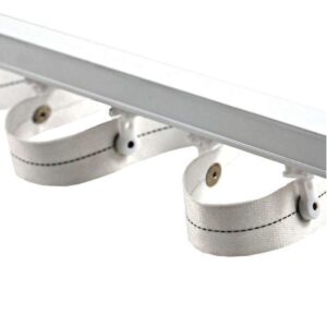 Cinta para Cortinas Ripplefold Blanca con Broches a Presión - venta por metro