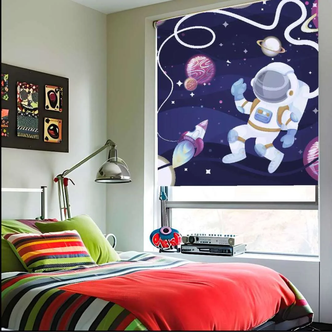 cortinas roller para niños a medida