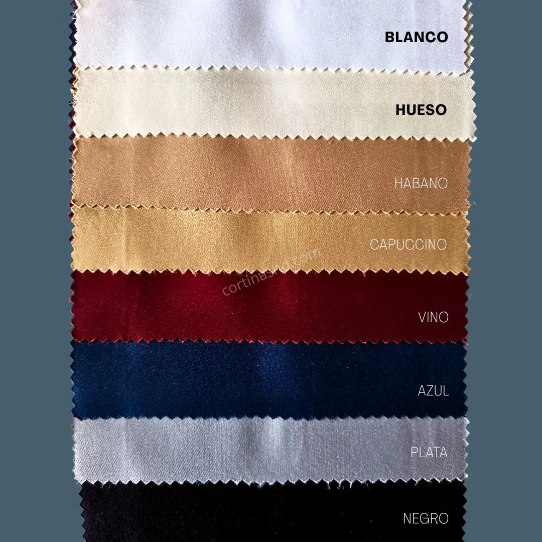 Cortinas Opacas de Tela New Royal a Medida – Variedad de colores, Privacidad y Elegancia - Imagen 2