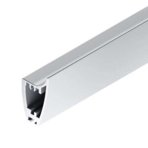 riel inferior de aluminio para cortinas roller zebra neoluz marca vertilux