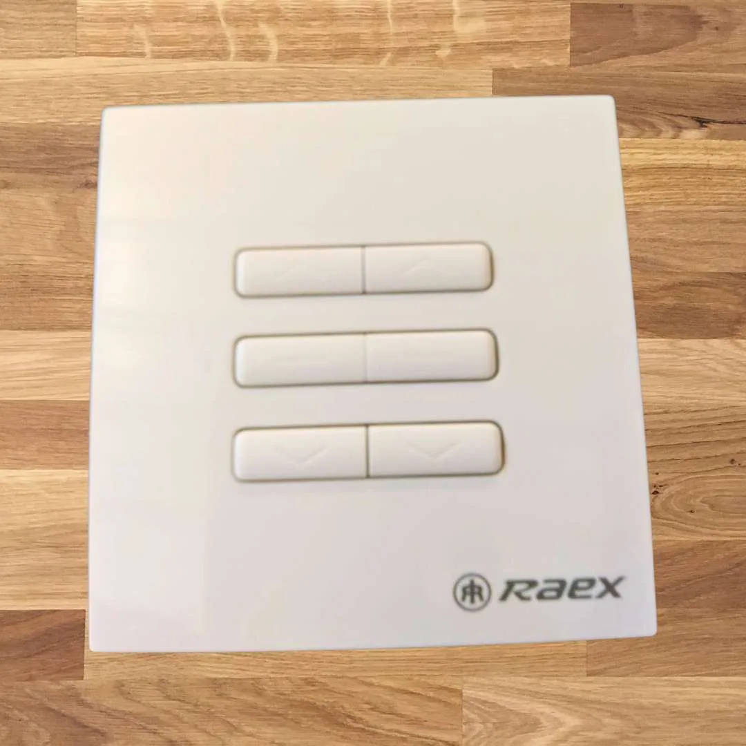 interruptor marca raex para cortinas motorizadas