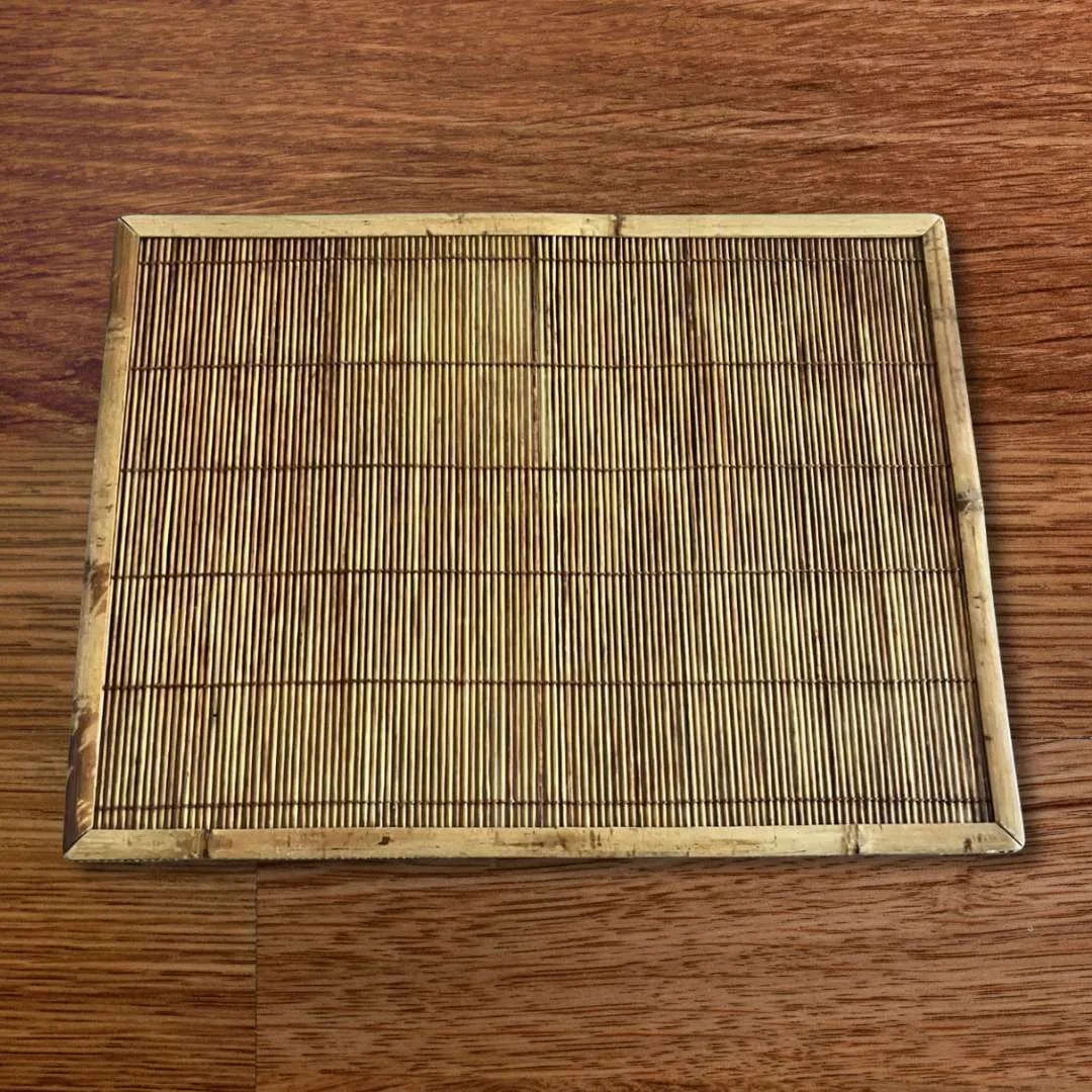 individual de bambu con marco incluido