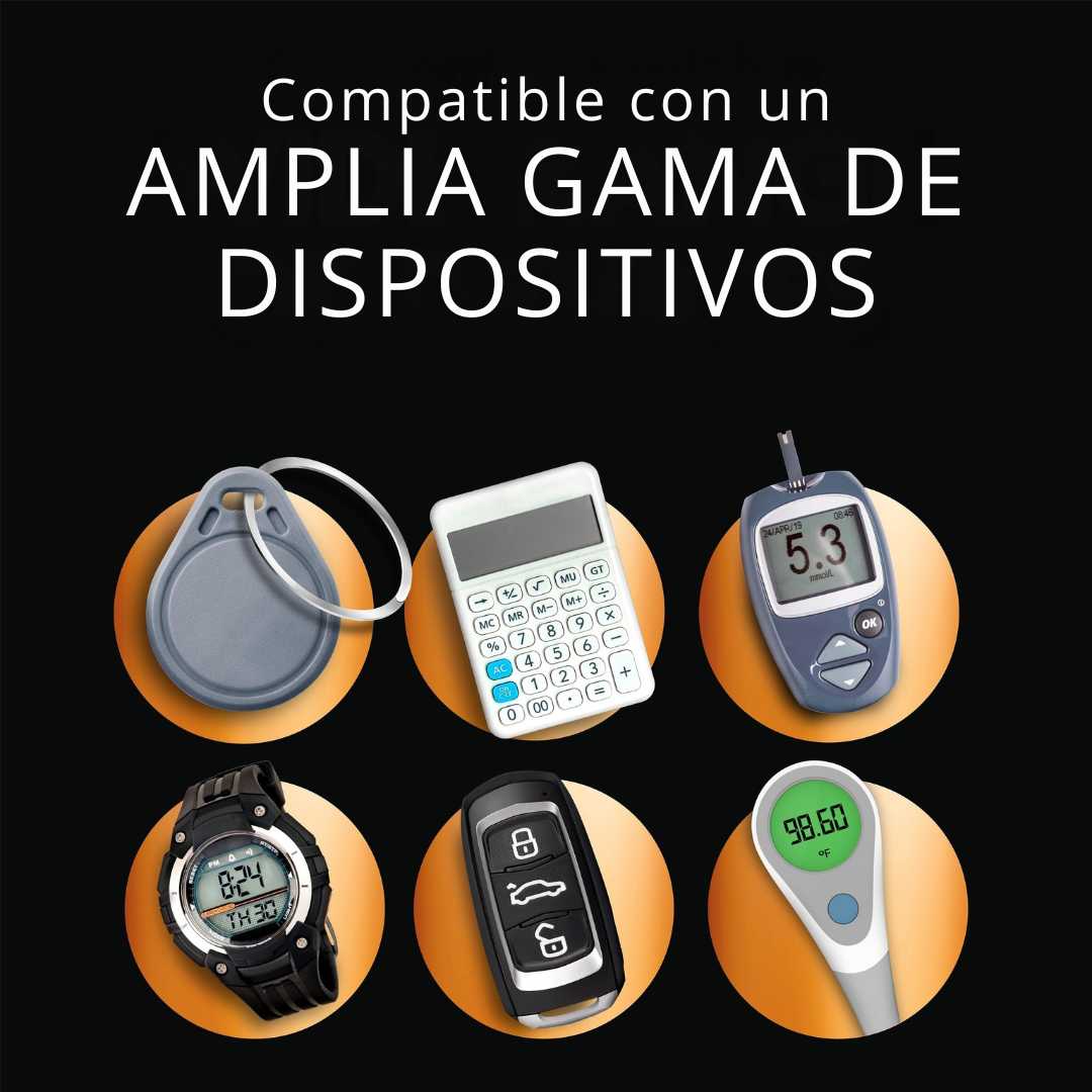 Pila Botón modelo CR2032 funciona para varios dispositivos como cortinas motorizadas