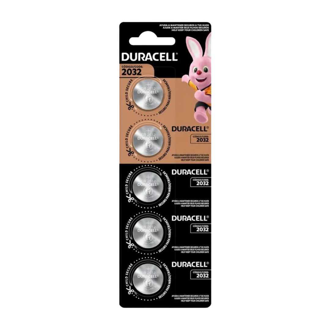 Pila Botón modelo CR2032 marca duracell pack 05 unidades