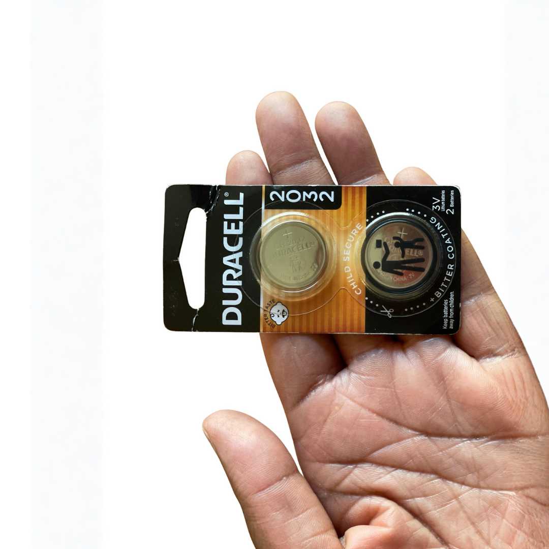 Pila Botón modelo CR2032 marca duracell