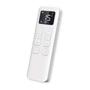 control remoto 15 canales dooya modelo dd7662ah color blanco con pantalla