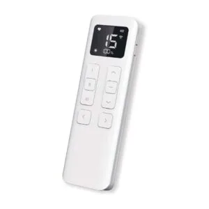 control remoto 15 canales dooya modelo dd7662ah color blanco con pantalla