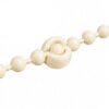 tope para cadena cortinas roller color crema