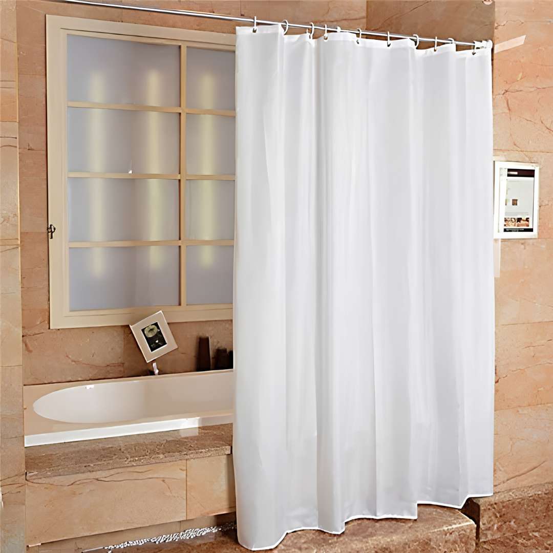 cortinas de baño 100% poliester a medida